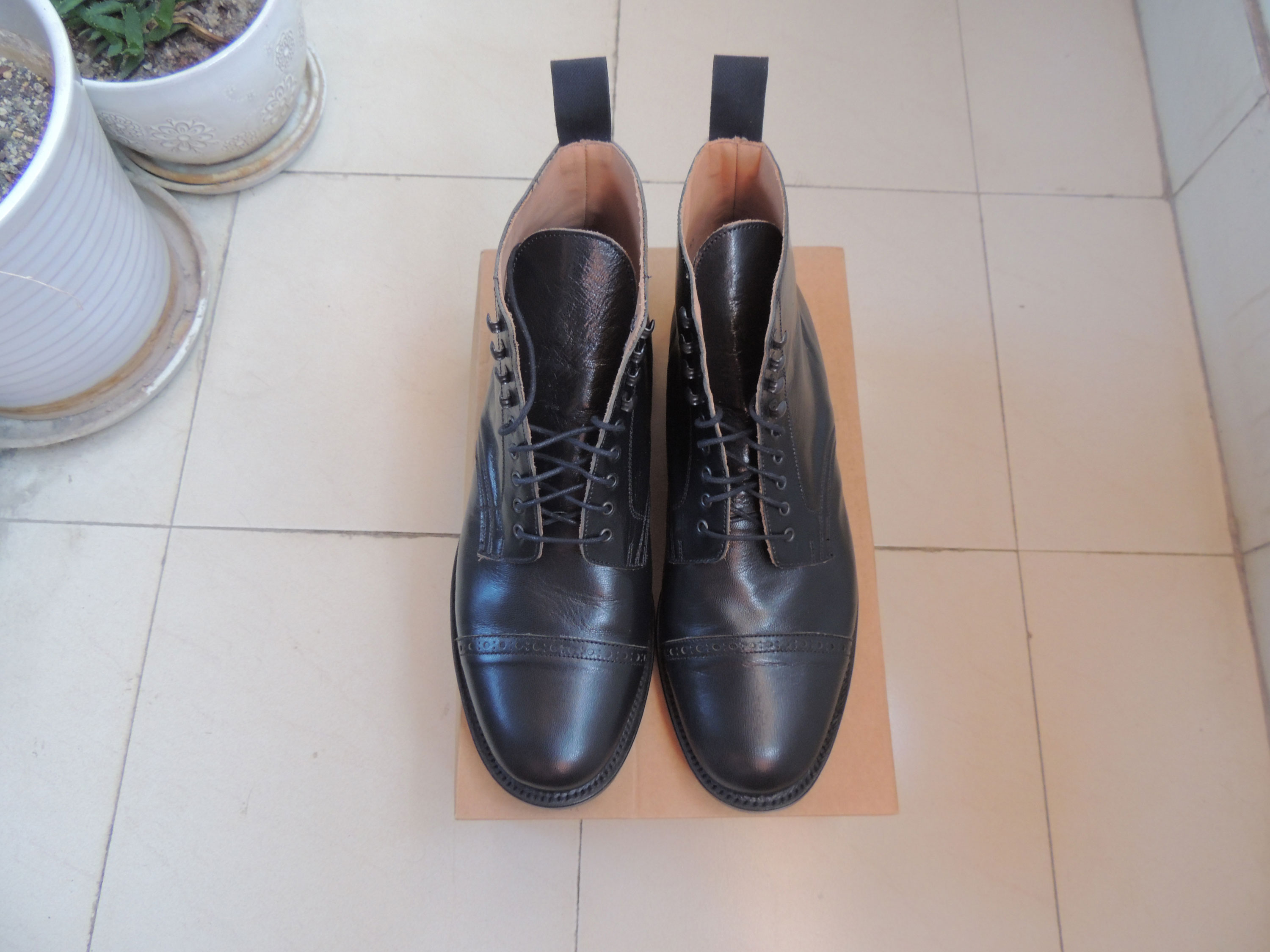 aero leather shoes