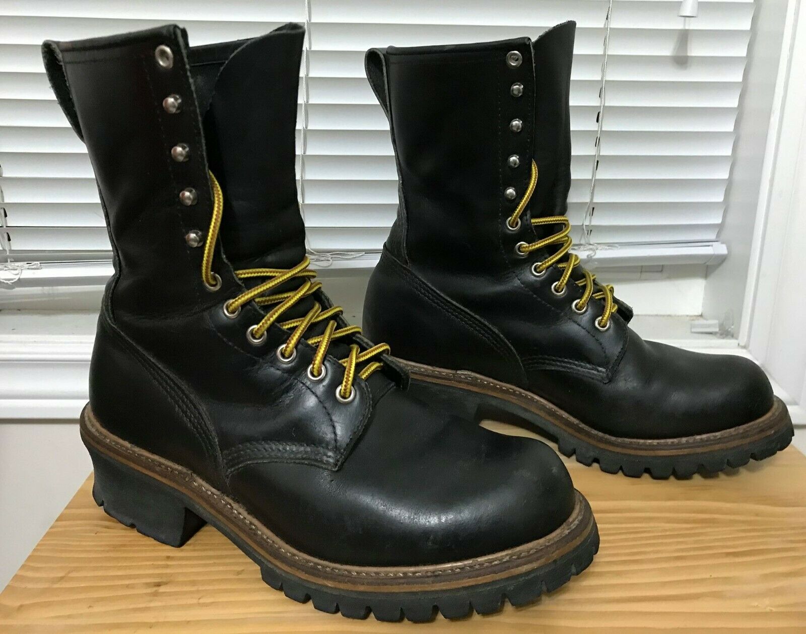 Red Wing 218 9-inch logger boot size 9D | The Fedora Lounge