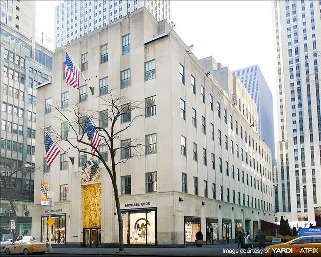 Michael Kors, 610 Fifth Avenue, New York City.