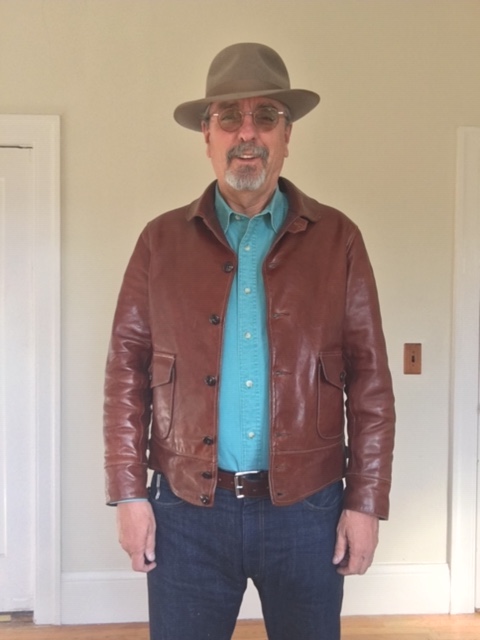Shinki hotsell horsehide jacket