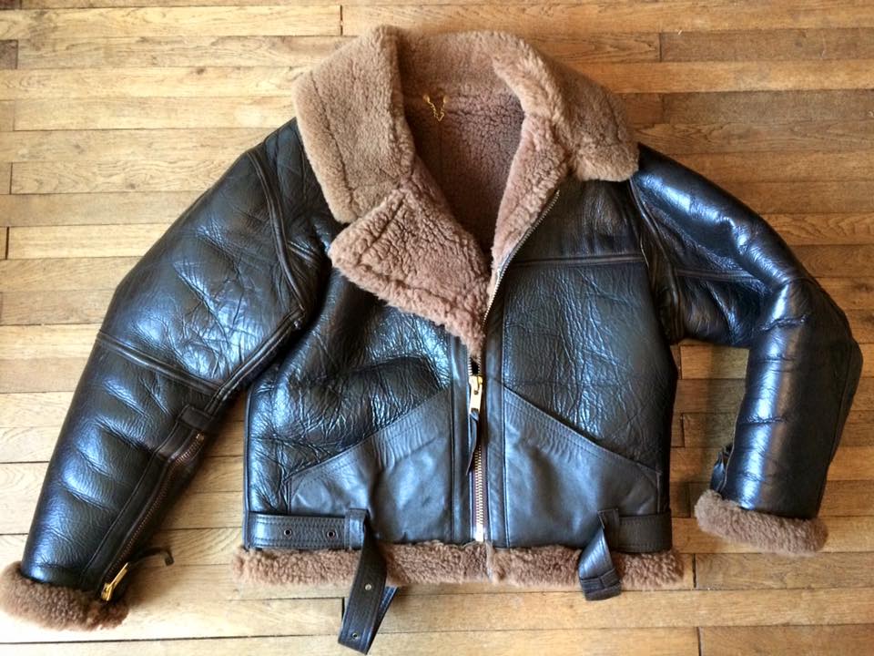 Selling Genuine Irvin Flying Jacket , russet shearling, sz 42 | The ...