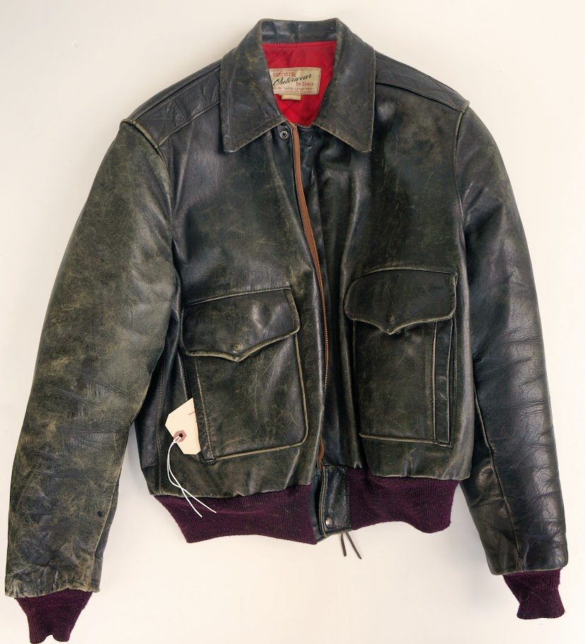 Vintage 1950s Black Appalachian Police Jacket 36-38 | The Fedora