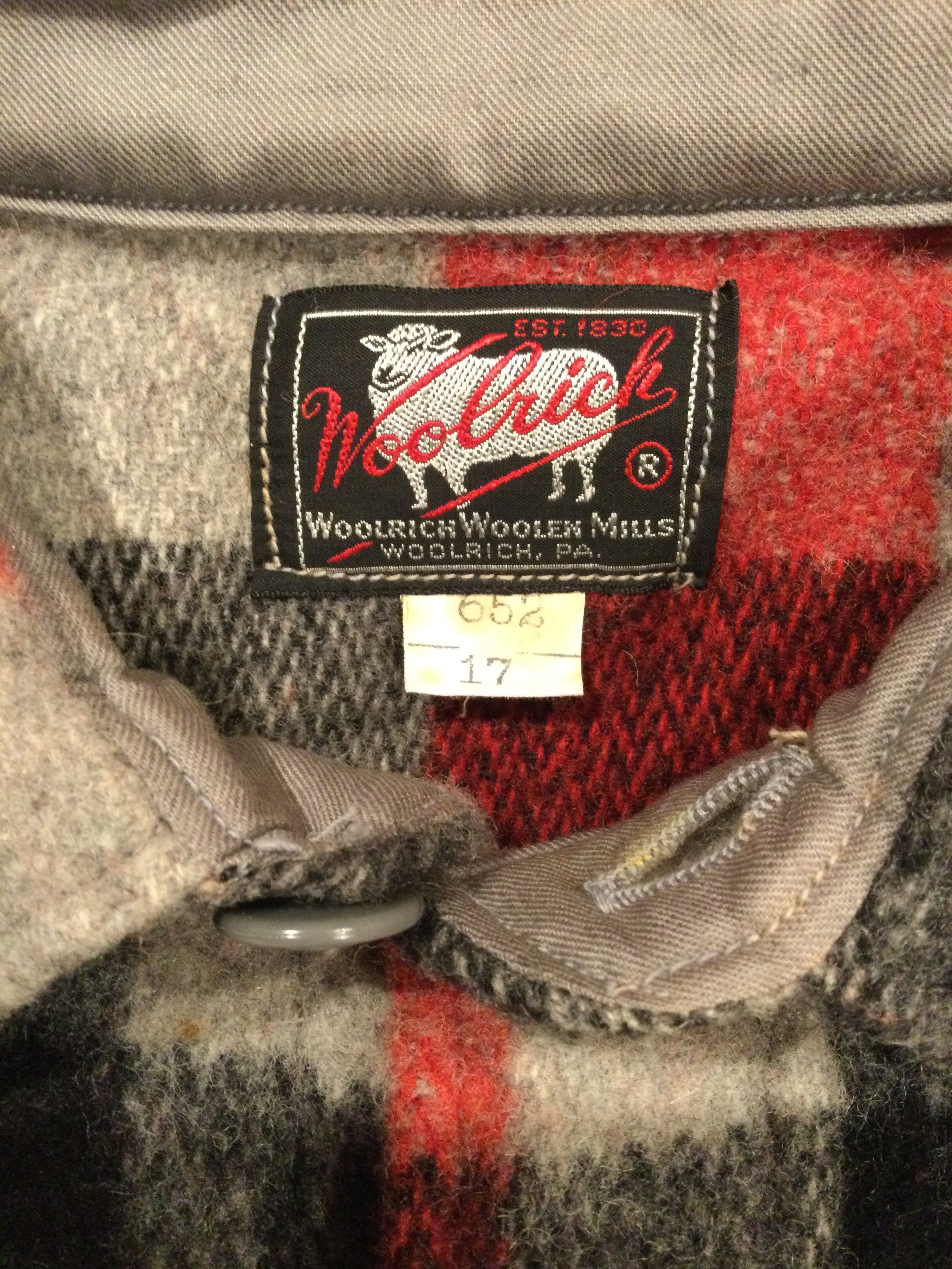 Unworn vintage Woolrich heavy shirt | The Fedora Lounge