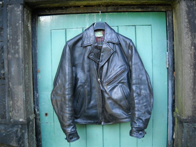 FS: Aero Leathers x Levis LVC Thunderbird leather jacket Lederjacke Sz. 36  (S)