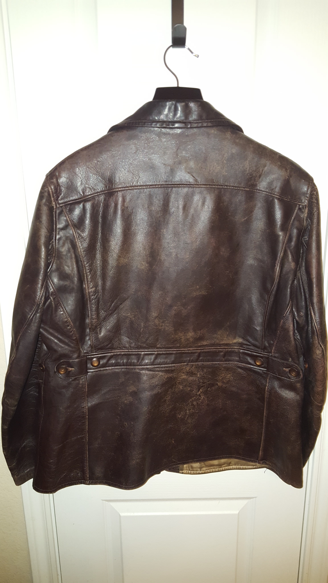 Need advice on reducing puckering on vintage leather jacket | The ...