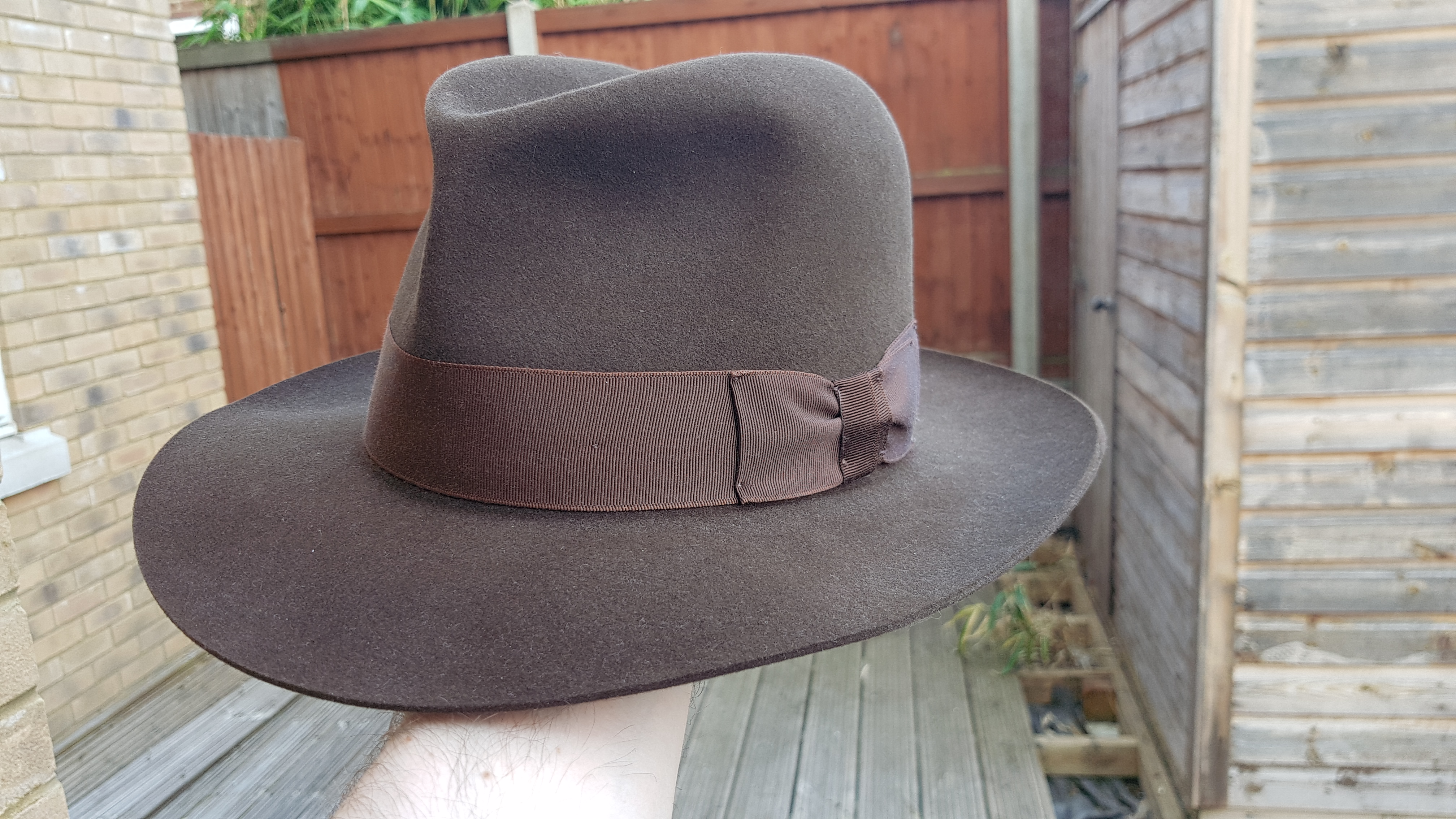 Herbert Johnson Poet Fedora for sale 57cm UK 7 US 7 1/8 | The