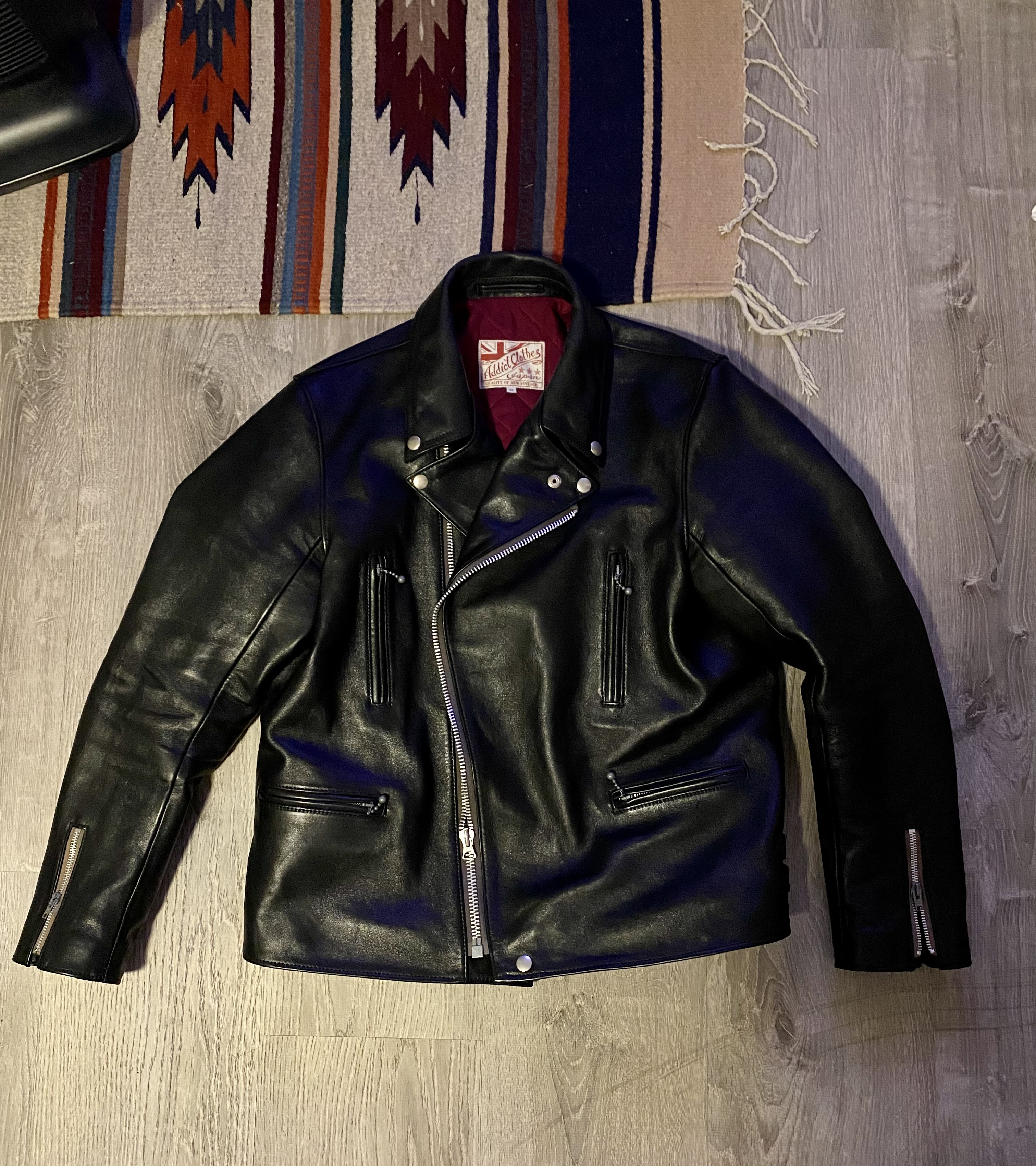 Addict Clothes / Horsehide Double Rider / Size 44 | The