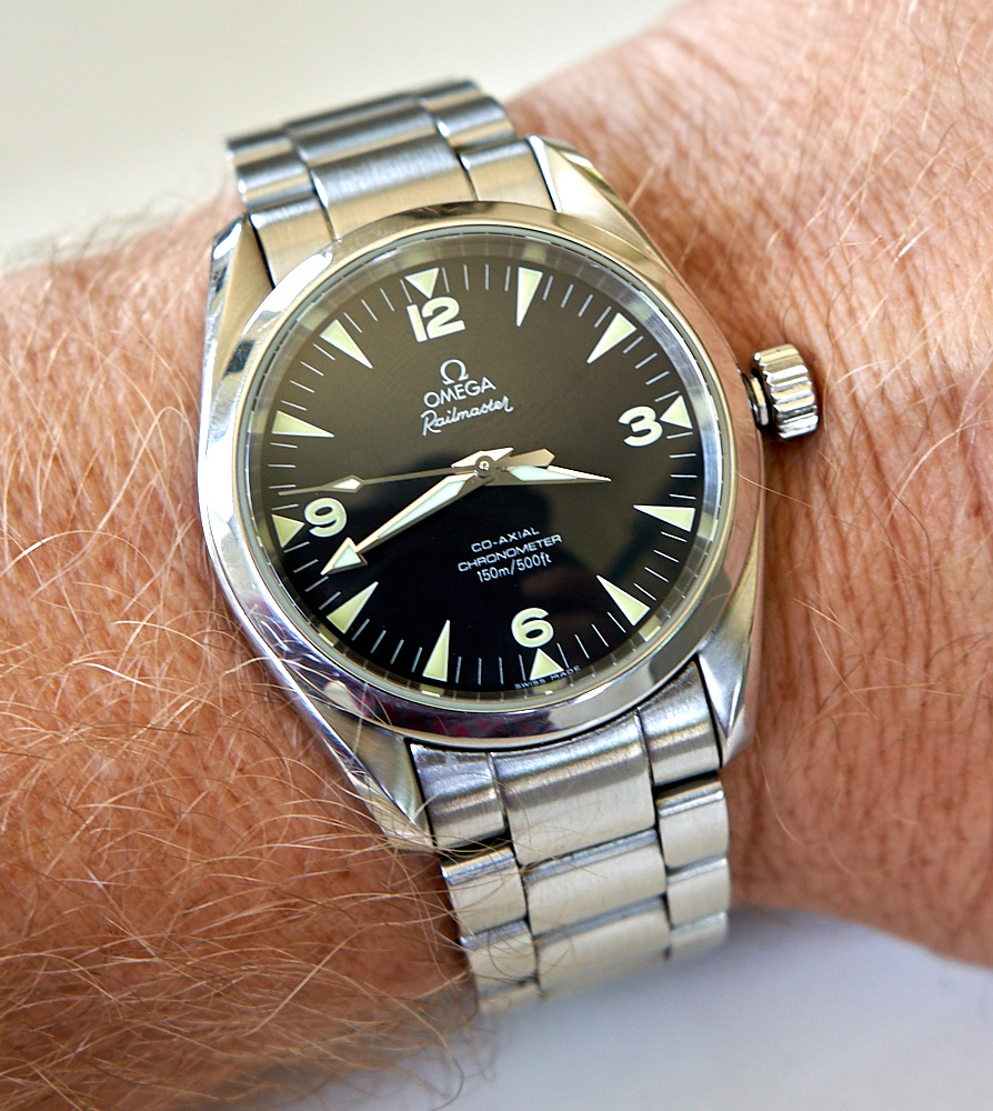 FS 2007 Omega Railmaster Aqua Terra watch 36mm The Fedora Lounge