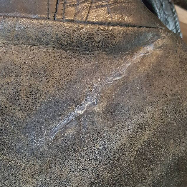 Does anyone know how to fix cracked leather? Bought these second