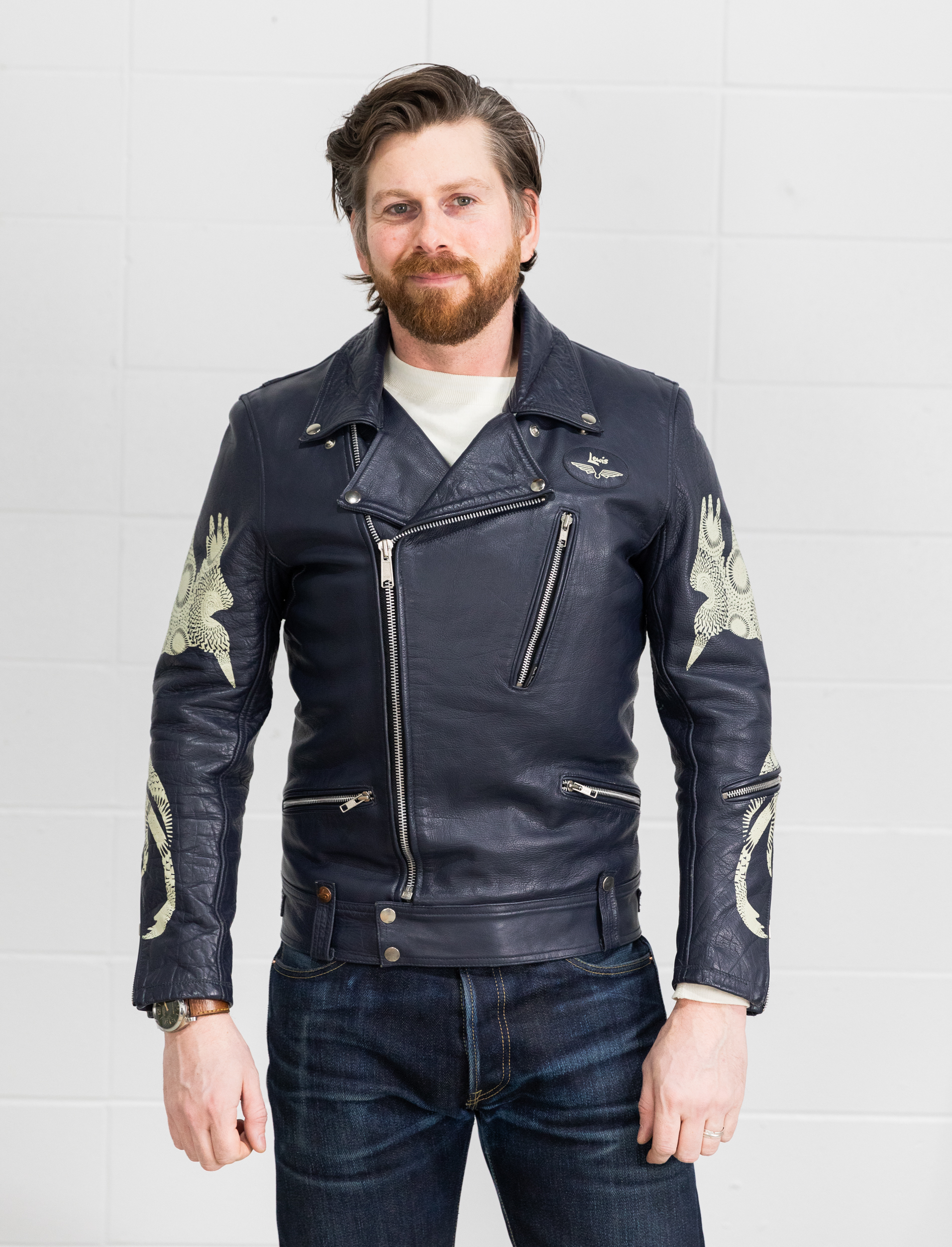 Lewis Leathers x Paul Smith RED EAR - アウター