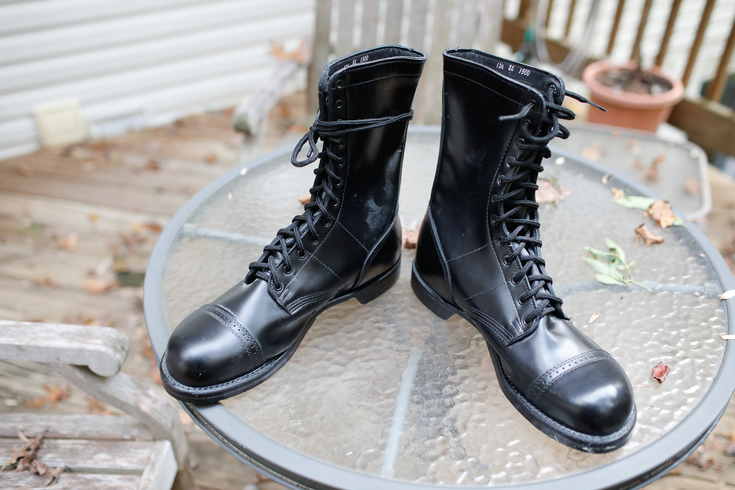 Black corcoran jump boots online