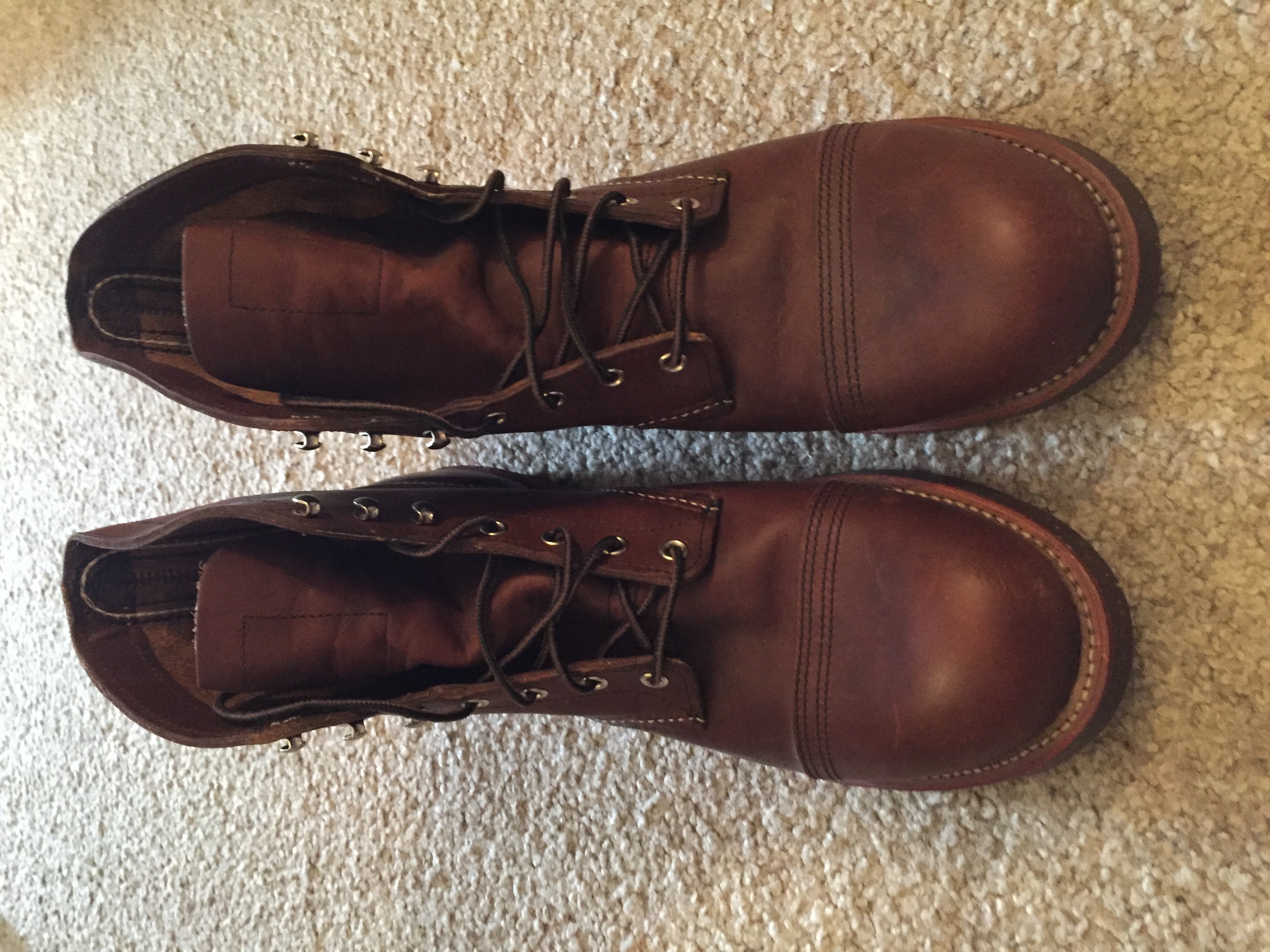 Red Wing Iron Ranger Boots 11.5D | The Fedora Lounge