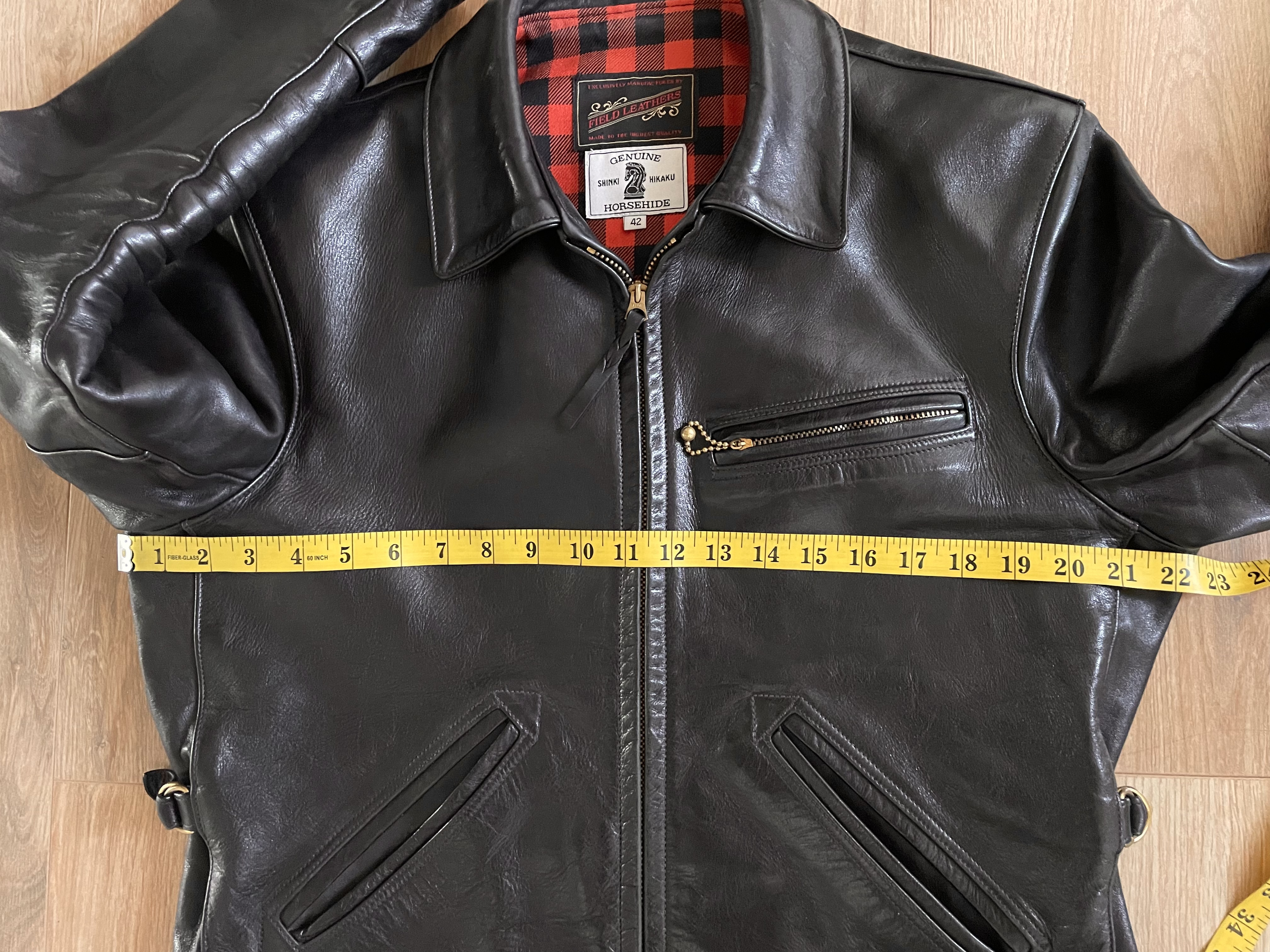 Pit to pit measurement jacket outlet