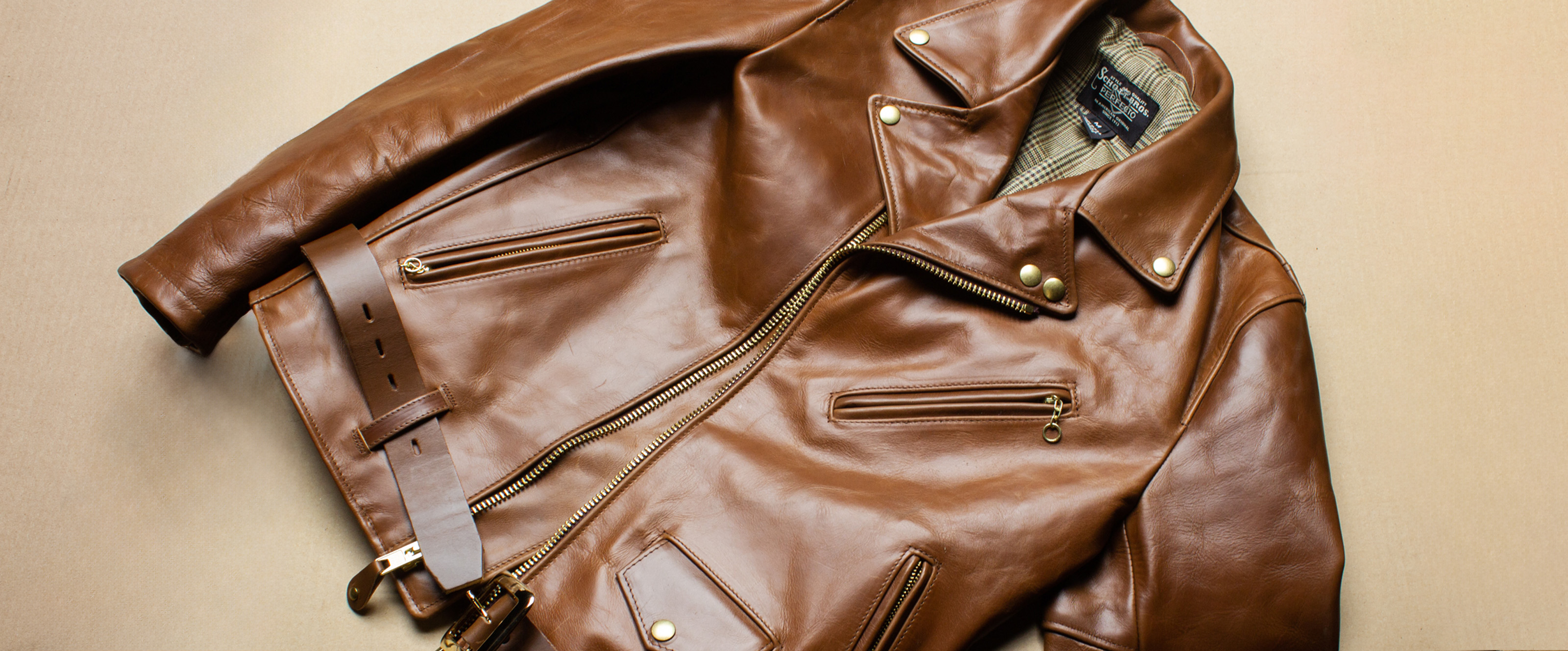 Schott perfecto horsehide sale