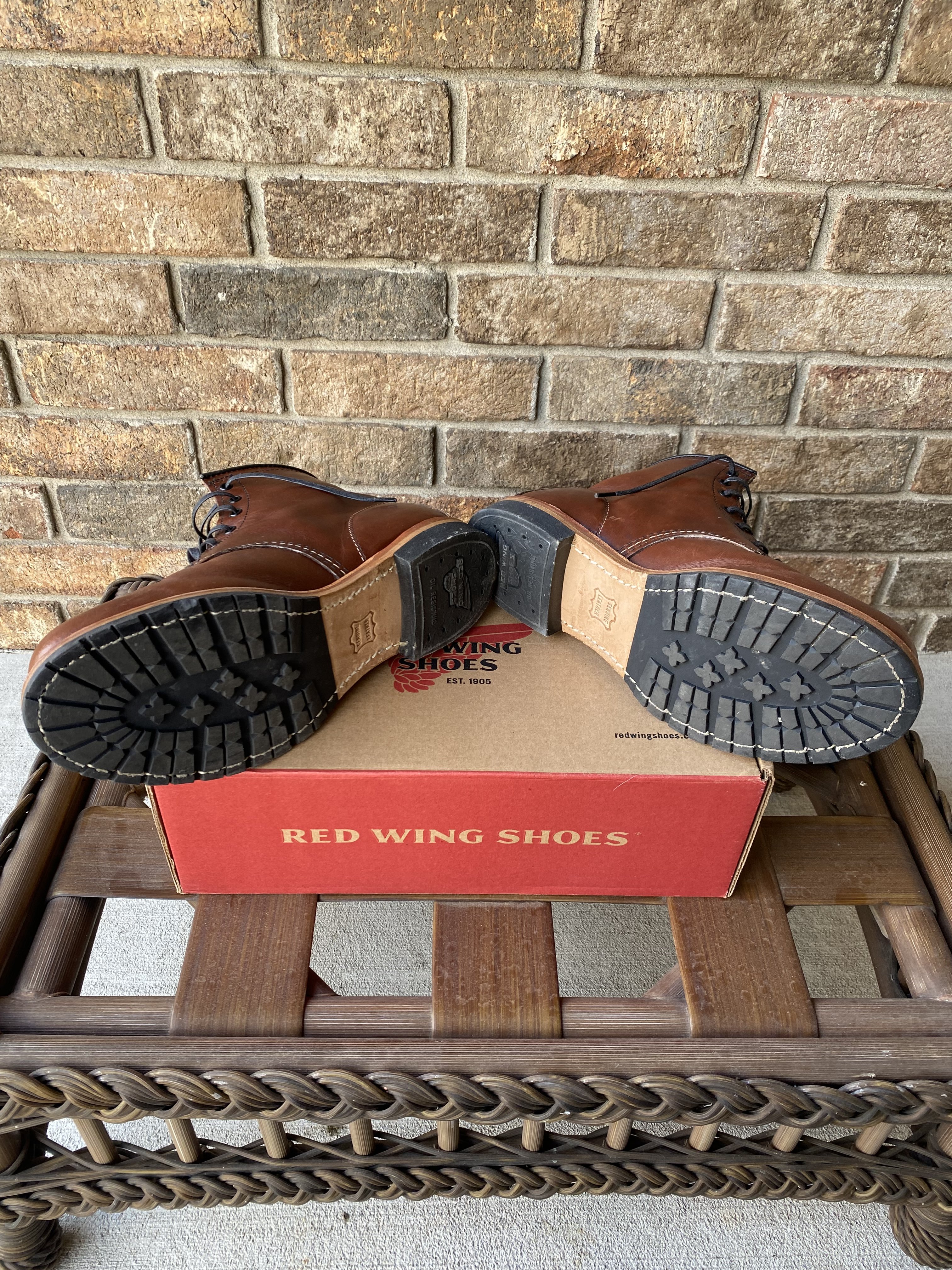 REDWING 9016 BECKMAN BOOTS CIGER WIDTH:D-