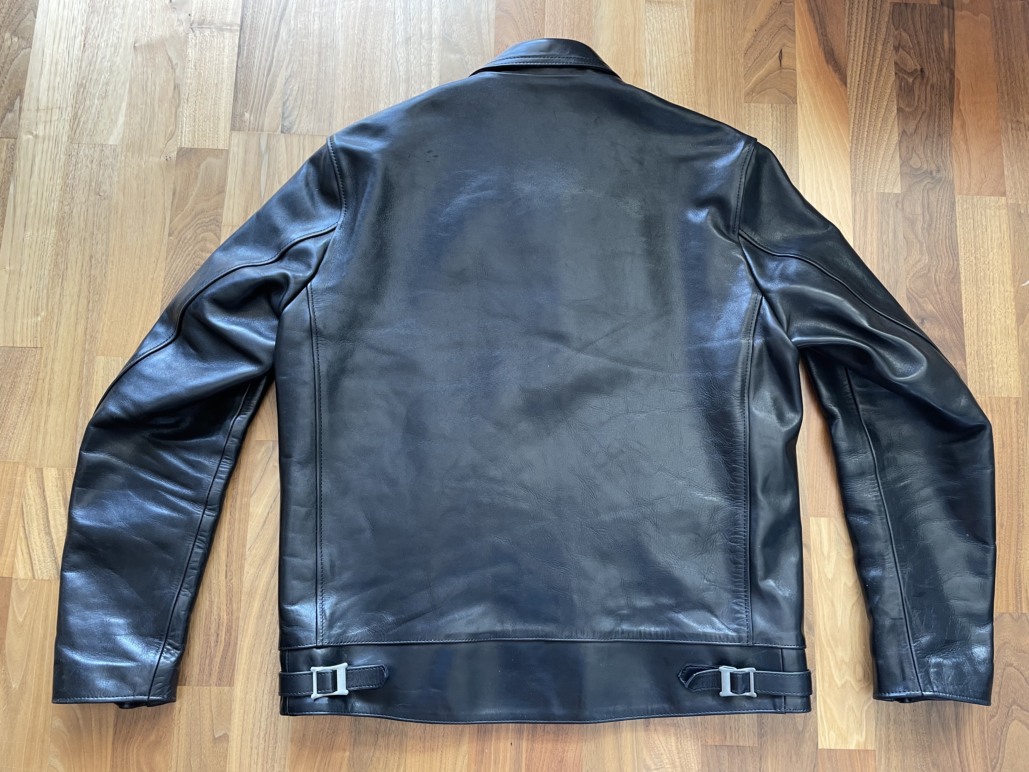 SOLD: Addict Clothes Japan AD-01 Horsehide Center Zip size 44