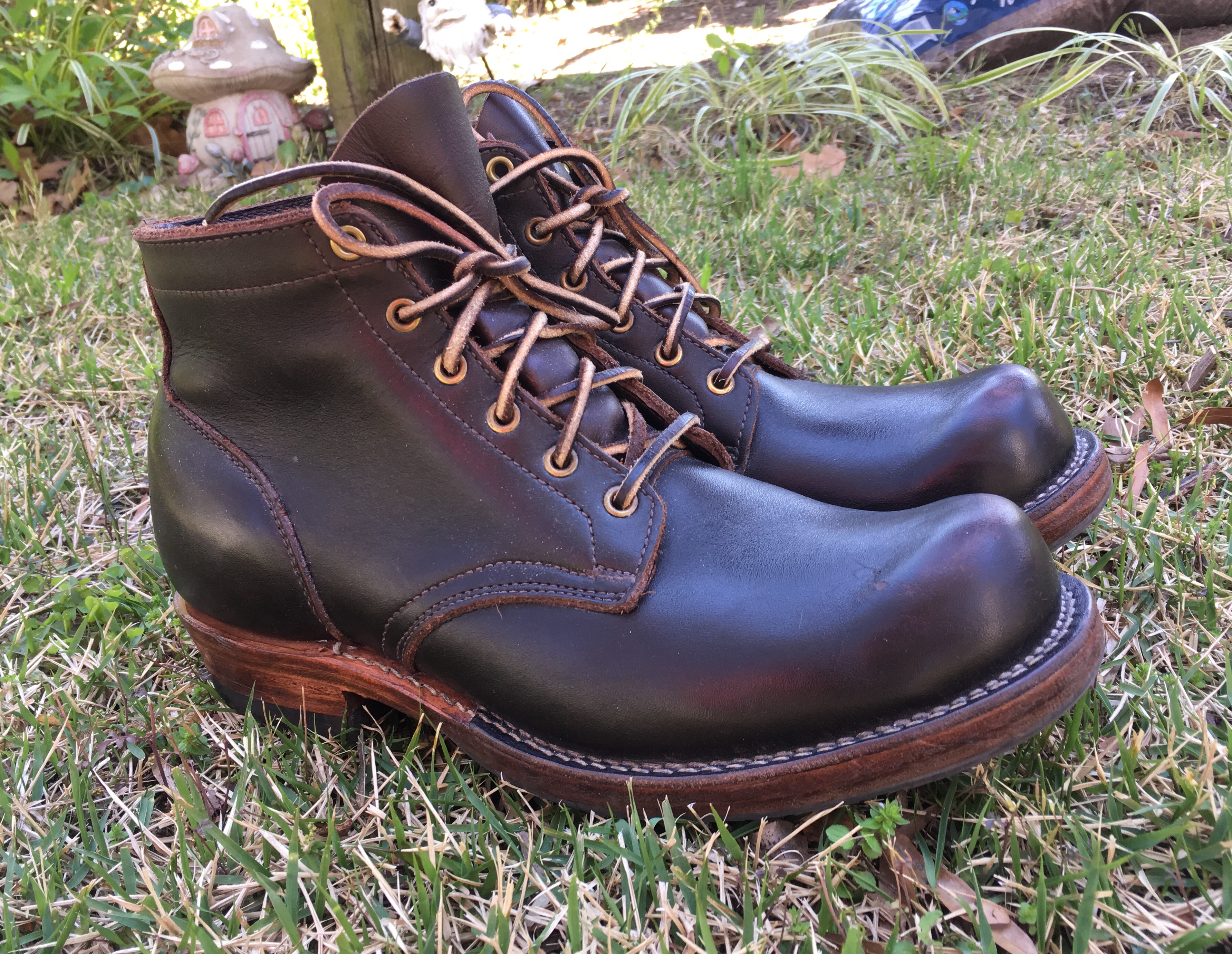 Viberg 310 Boots , size 10, brown oil tan. | The Fedora Lounge