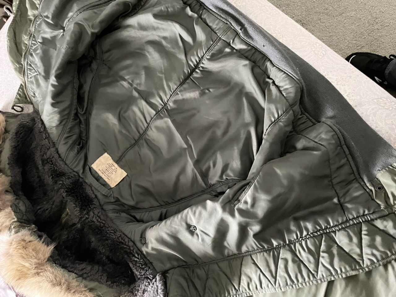 USAF N-2B Jacket - 1969 - Medium | The Fedora Lounge