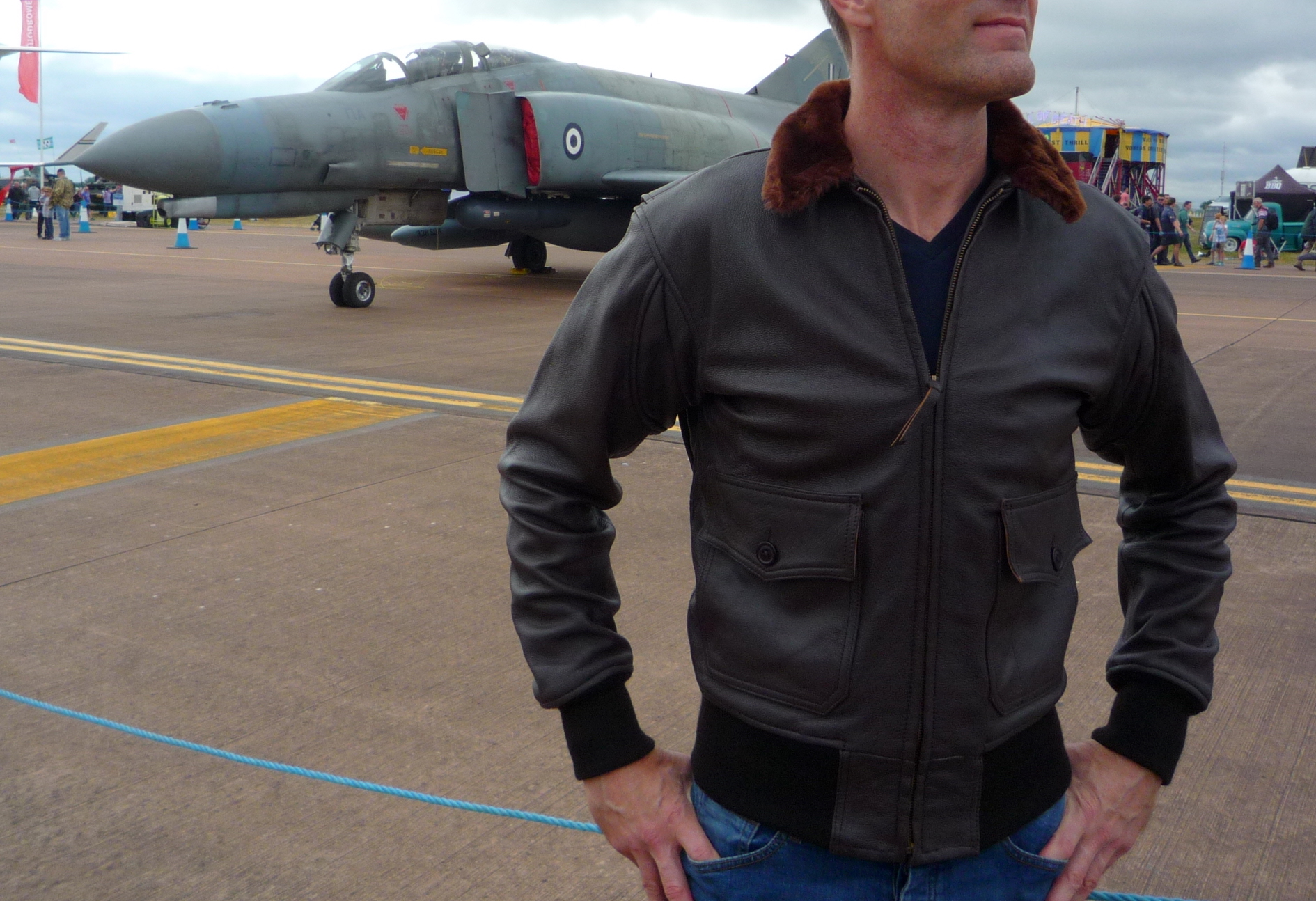 AVI LTHR 55J14 G 1 Jacket Review pics The Fedora Lounge