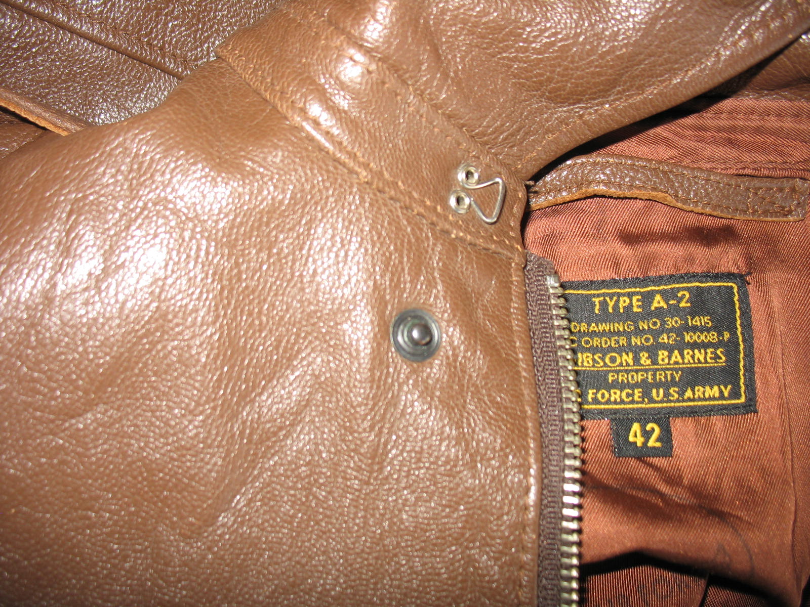 Exceptional Gibson Barnes Mark 31 A 2 Jacket Size 42R The Fedora Lounge