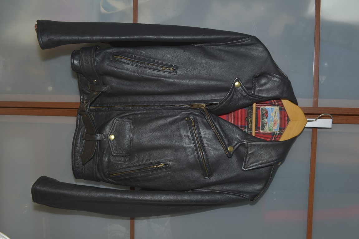 For Sale: Aero black Motorcycle CXL Steerhide Jacket 80's/90's | The ...