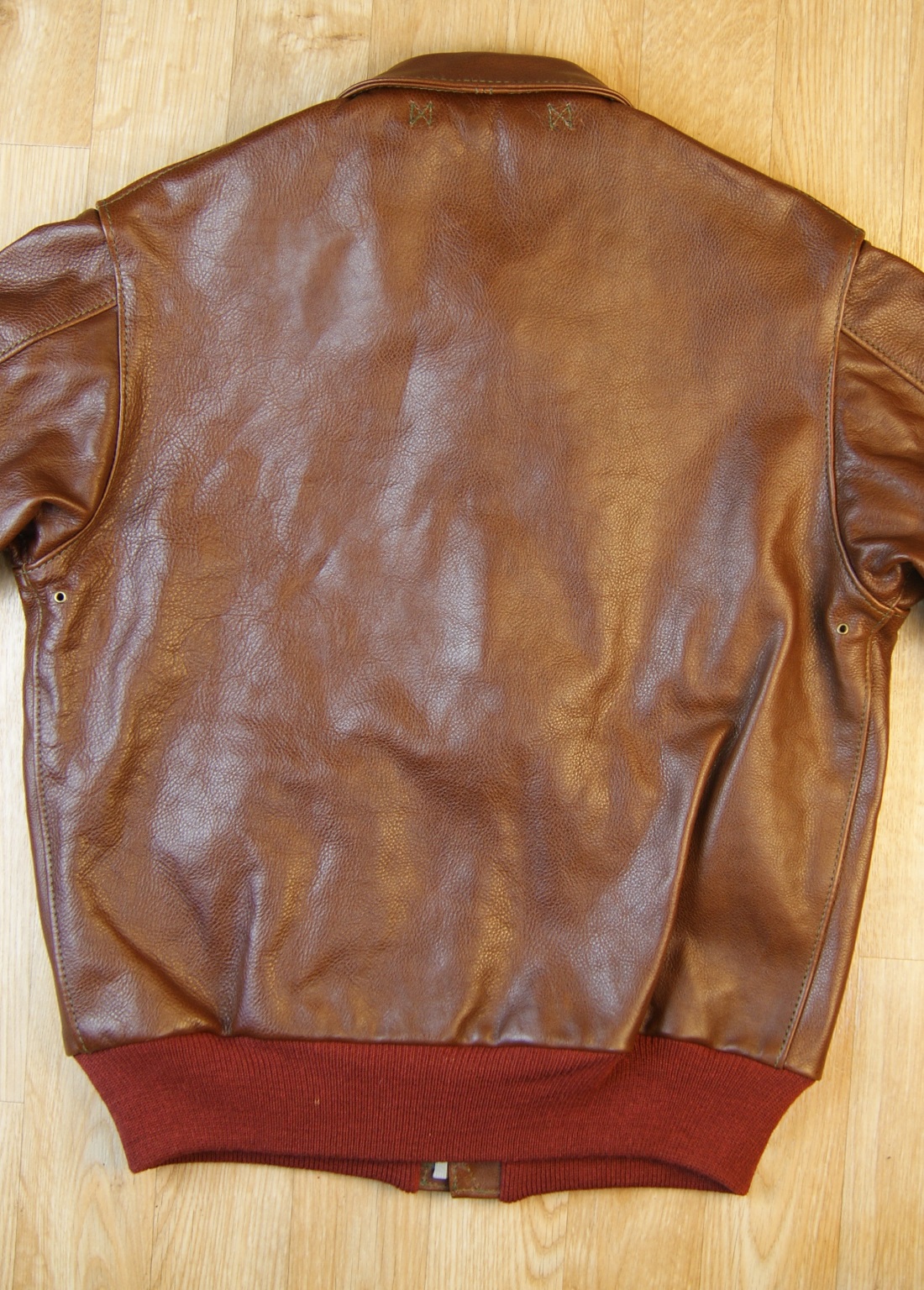 Aero 15142 A-2 Russet Vicenza Horsehide UD4 back.jpg