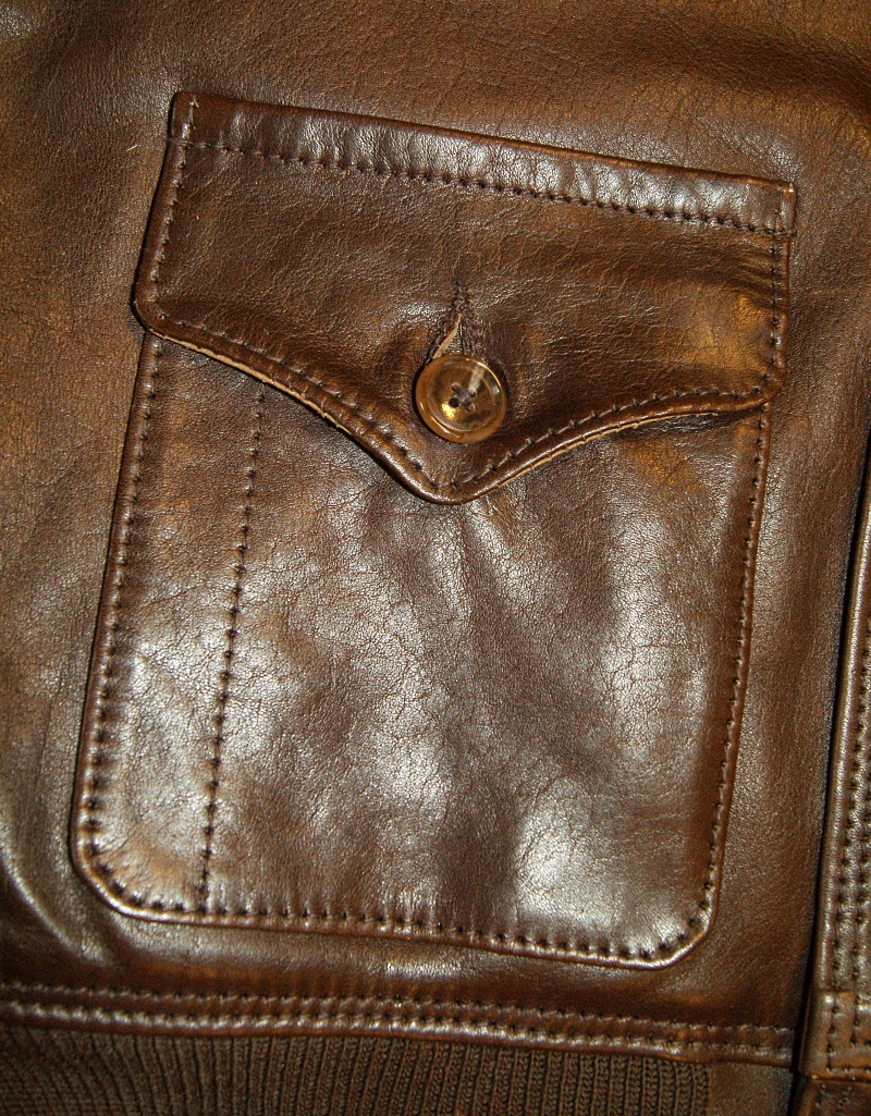 Aero A-1 Seal Vicenza Horsehide size 38 patch pocket.jpg