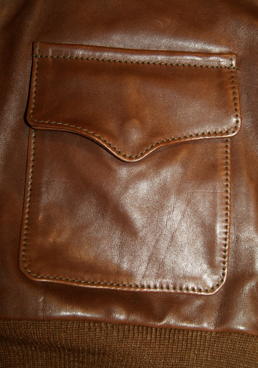 Aero A-2 40-3785-P Russet Vicenza Horsehide patch pocket.jpg
