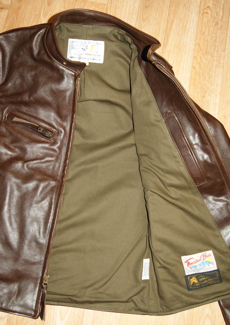Aero Board Racer Seal Vicenza Horsehide ZM88 olive drill lining.jpg