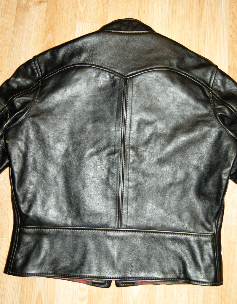 Aero Board Racer with Striped Blackened Brown Vicenza Horsehide back.jpg