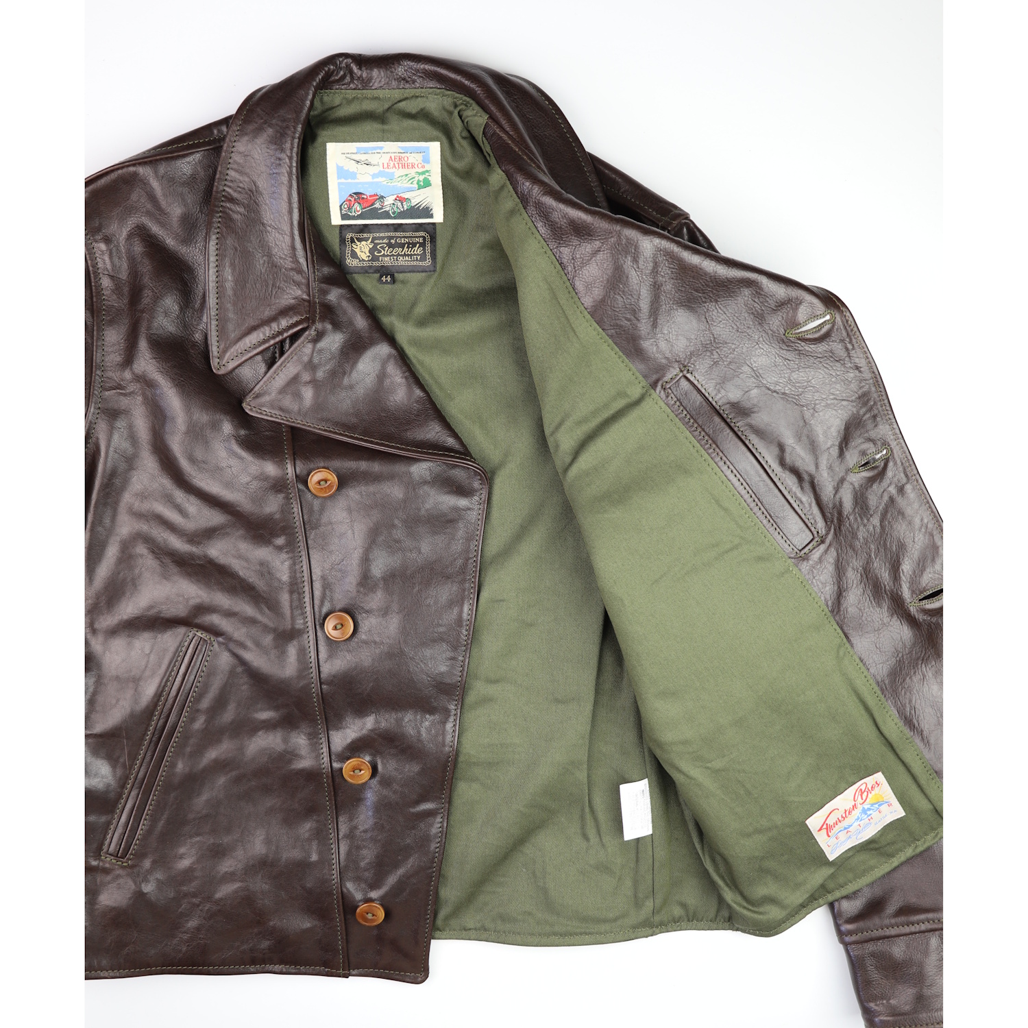 Aero Button-Up Hooch Hauler Chestnut Badalassi olive cotton drill lining IG square.jpg
