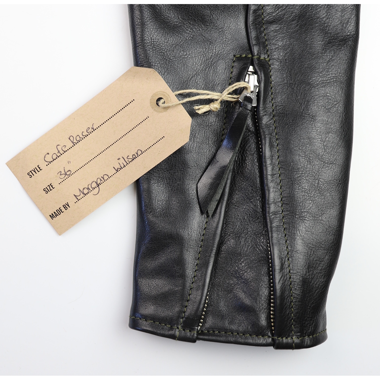 Aero Cafe Racer Black Badalassi Cowhide T6V name tag.jpg