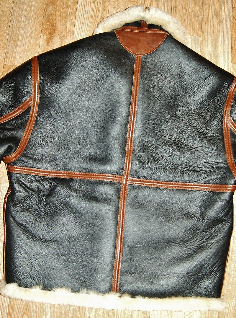 Aero D-1 Seal Shearling and Russet Vicenza trim back smaller.jpg
