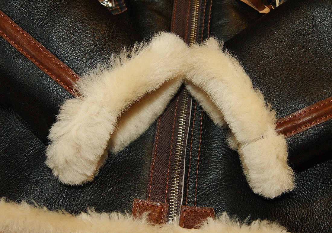 Aero D-1 Seal Shearling and Russet Vicenza trim cuffs smaller.jpg