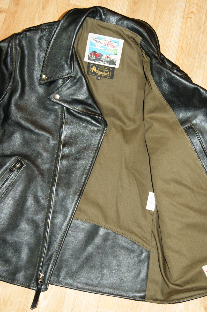 Aero D-Pocket Ridley Blackened Brown Vicenza Horsehide ER9 Olive cotton drill lining.jpg