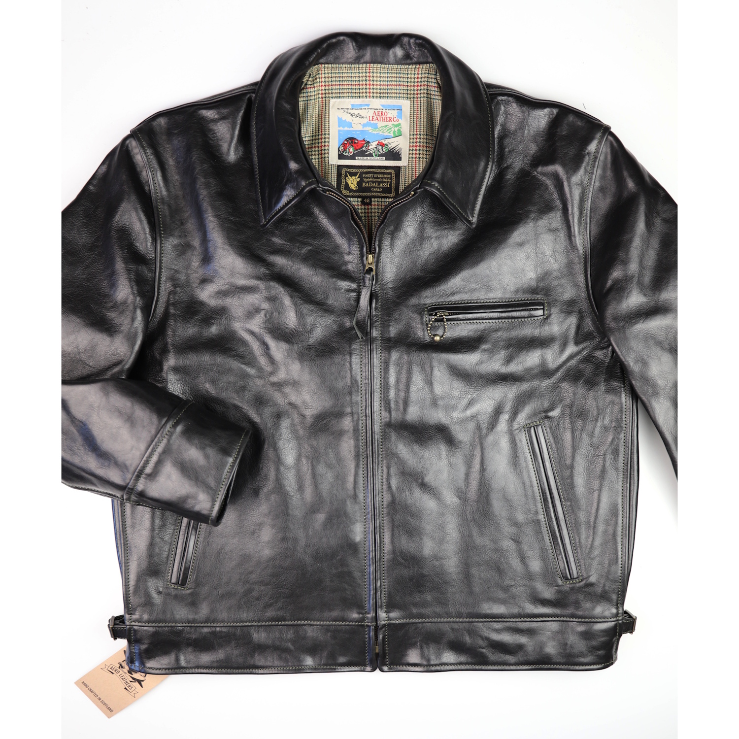 Aero Highwayman Black Badalassi Cowhide RV3 front IG square.jpg