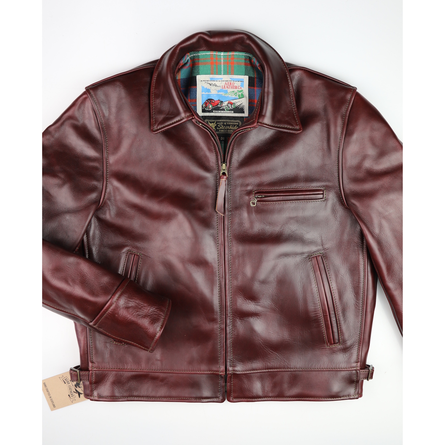 Aero Highwayman Cordovan CXL Steerhide 9TQ front.jpg