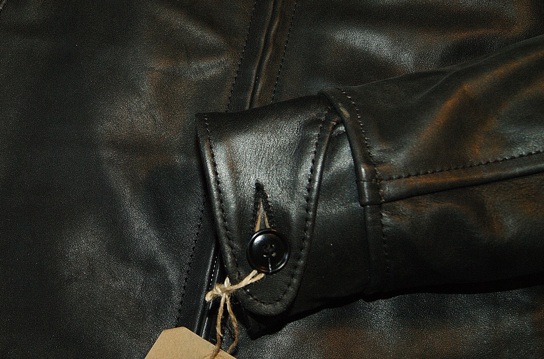 Aero Highwayman Tumbled Black CXL FQHH button cuffs.jpg
