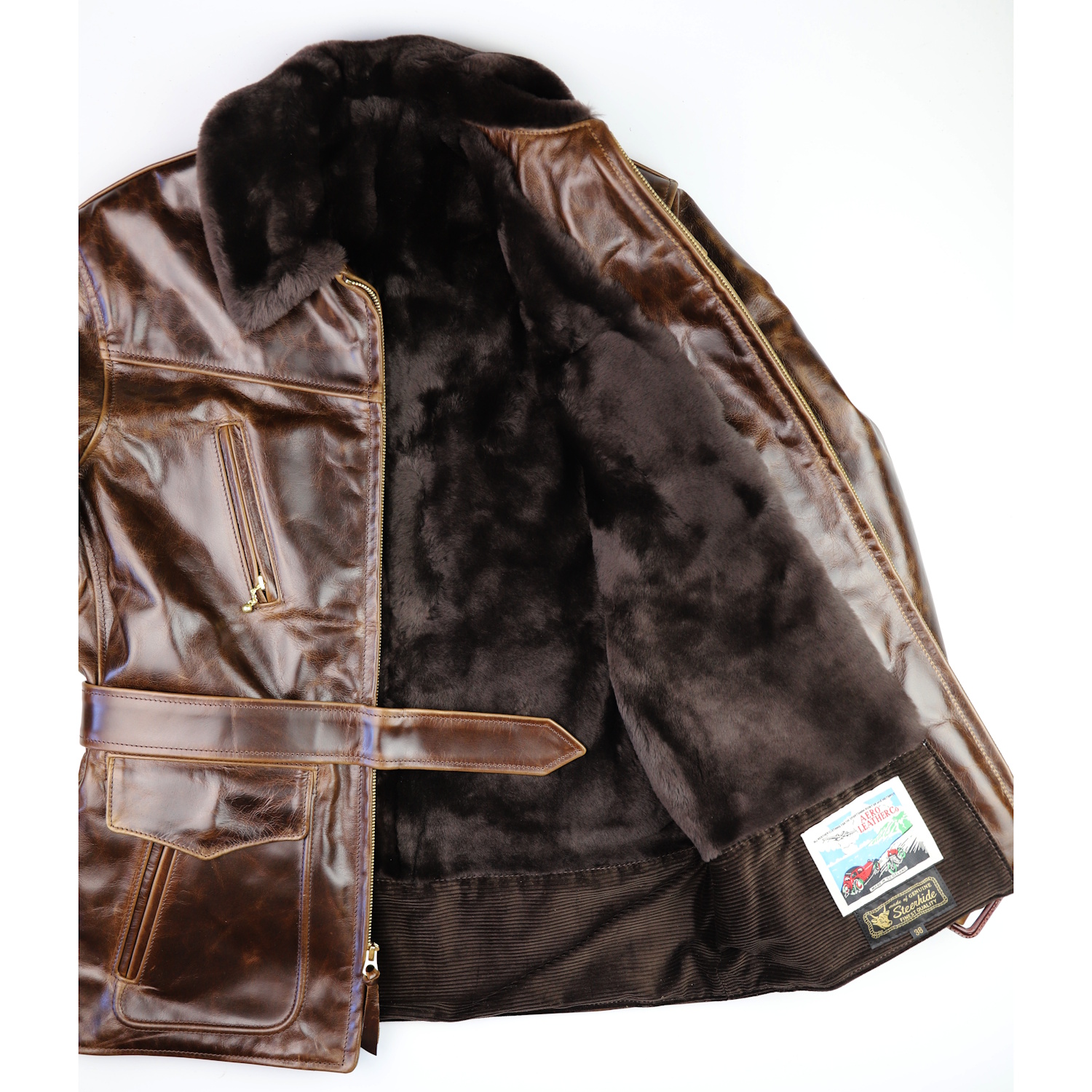 Aero Hudson Dark Maple Bainbridge dark brown fur lining.jpg