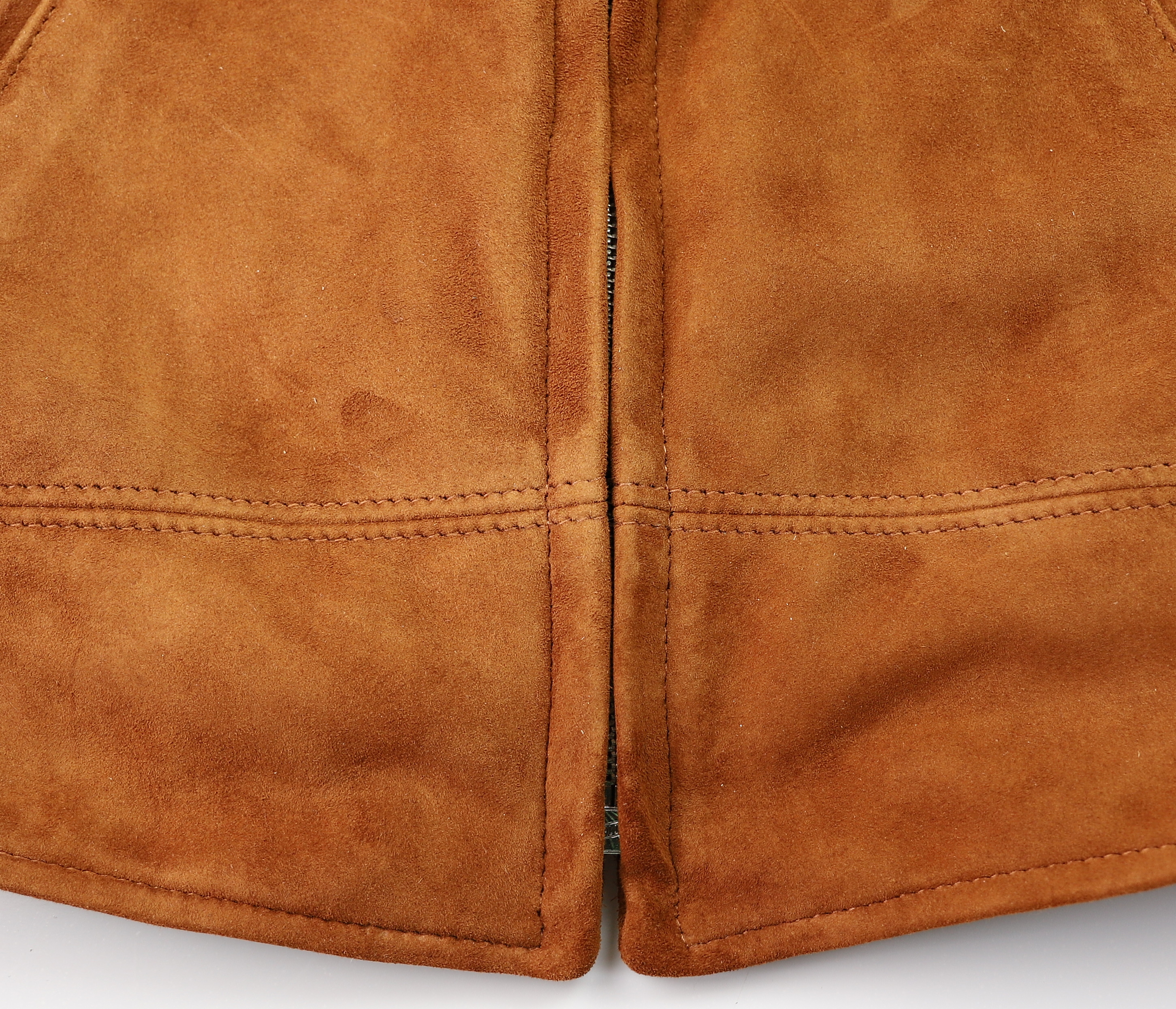 Aero Majestic Rust Suede Goatskin bottom hem.jpg