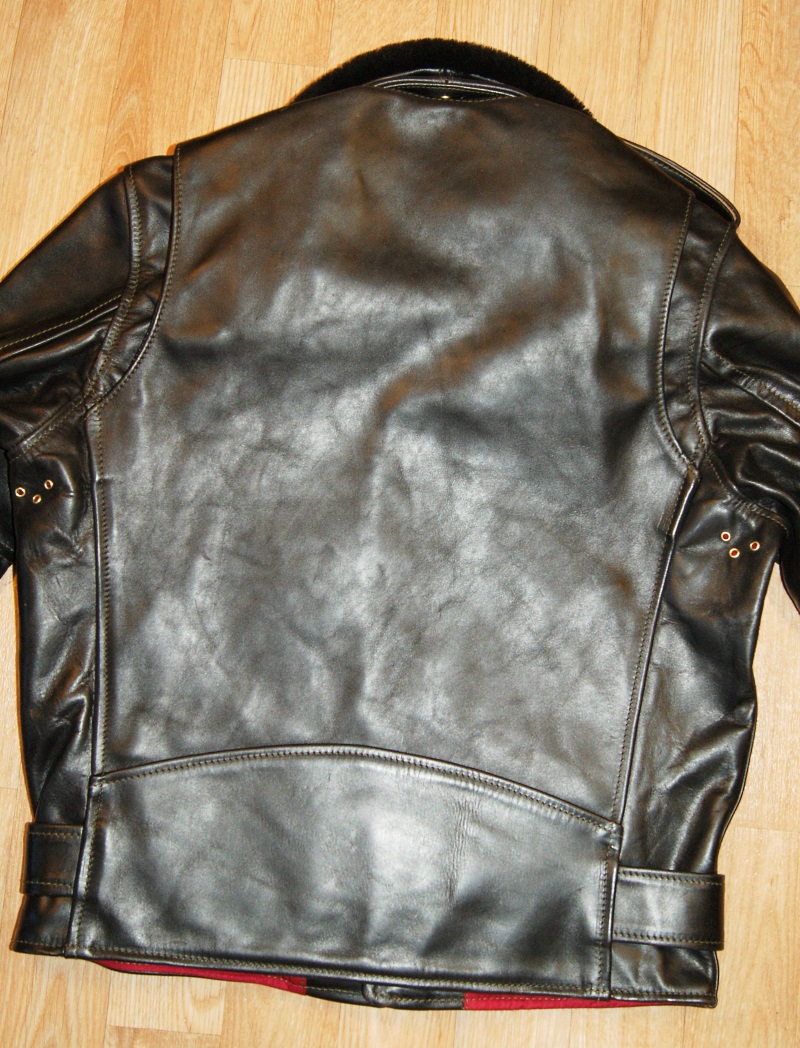 Aero Motorcycle Jacket Black CXL FQHH back.jpg