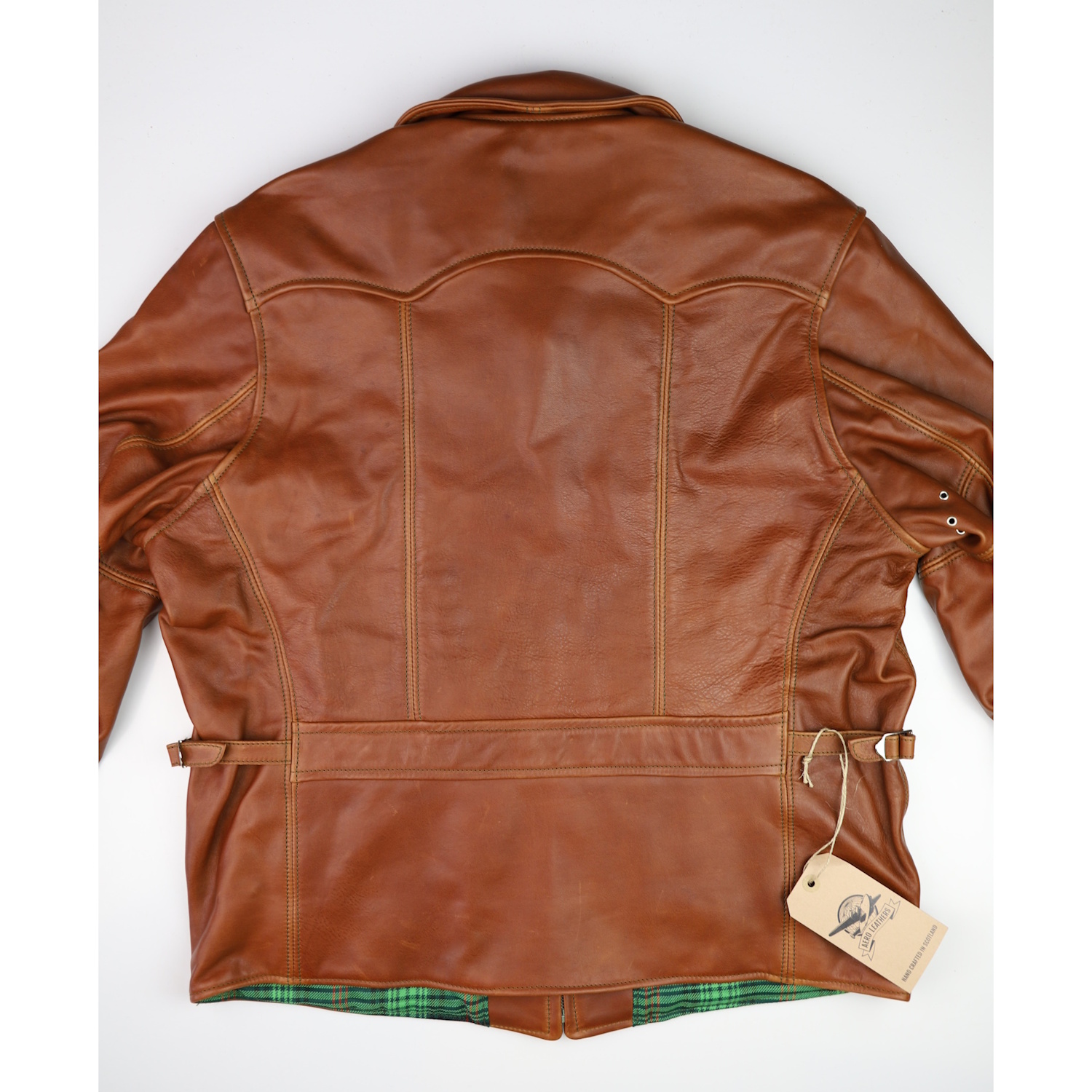 Aero Original Hercules Cognac Pinnacle Horsehide back.jpg