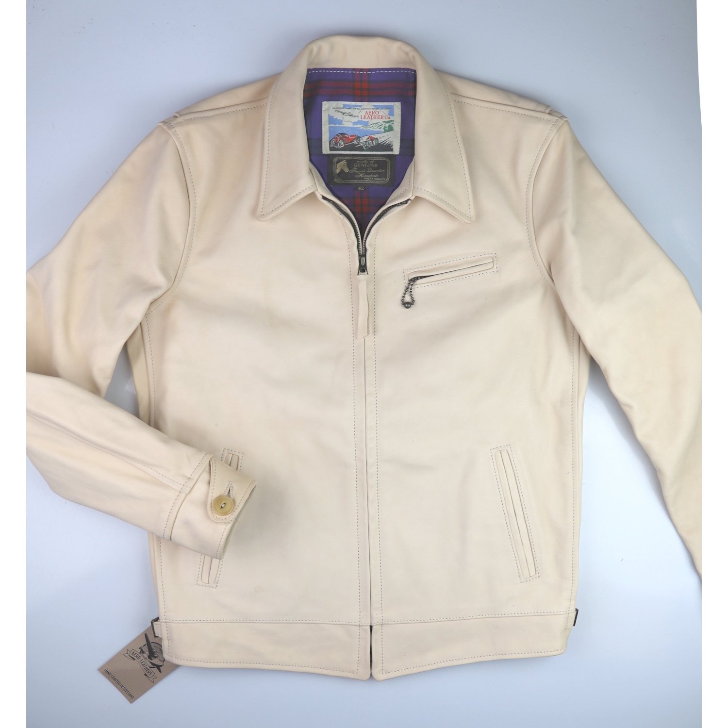 Aero Premier Highwayman Unfinished Horsehide front.jpg