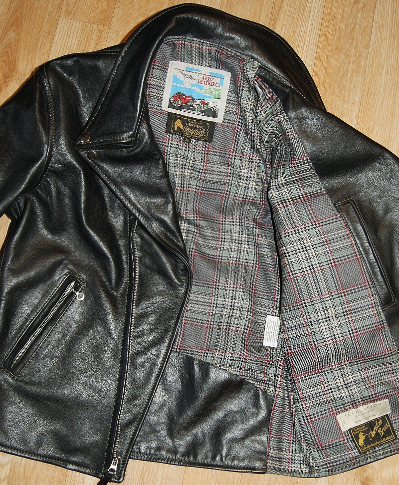 Aero Ridley Black Vicenza Horsehide Classifieds 38 Plockton Check Tweed lining.jpg