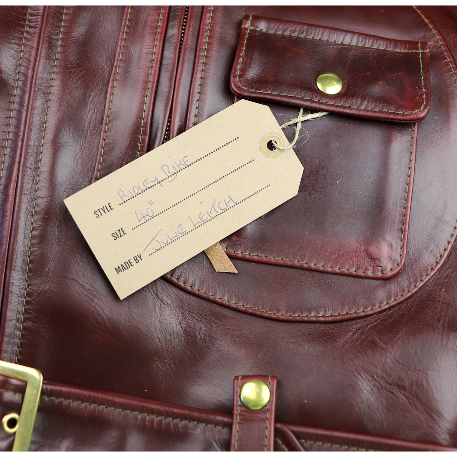 Aero Ridley Cordovan CXL Steerhide MQ9 name tag.jpg