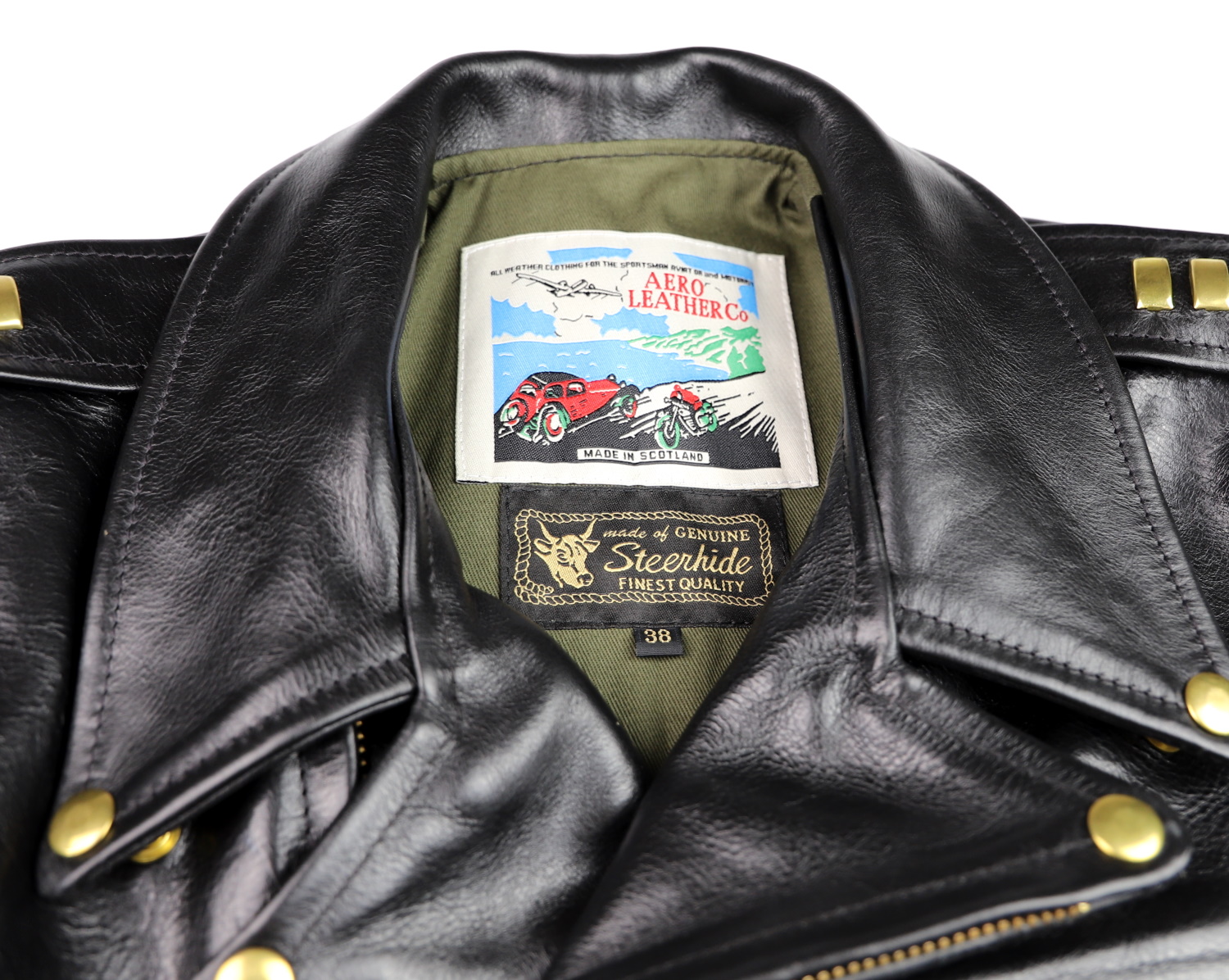 Aero Ridley D-Pocket Black Badalassi Cowhide RS7 tag.jpg