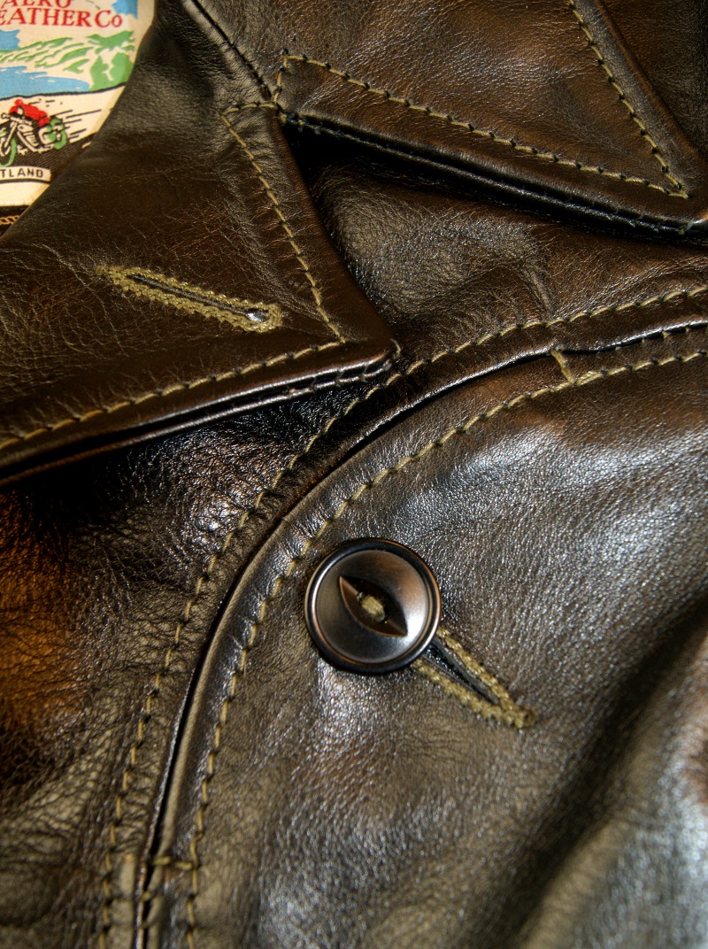 Aero Rockafella Black Vicenza Horsehide chest pocket.jpg