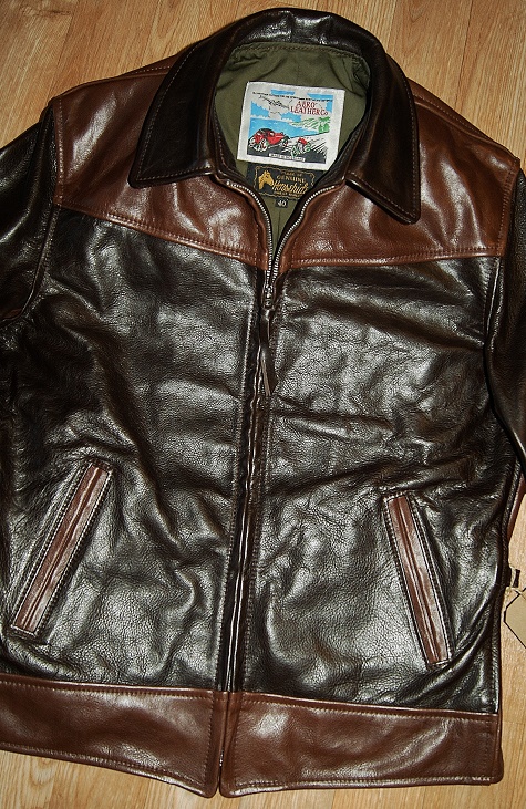 Aero Two-Tone Dustbowl Dark Seal and Seal Vicenza Horsehide front.jpg
