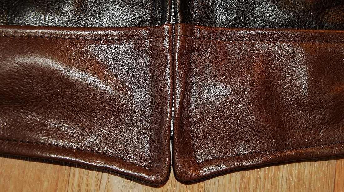 Aero Two-Tone Dustbowl Dark Seal and Seal Vicenza Horsehide front panel.jpg