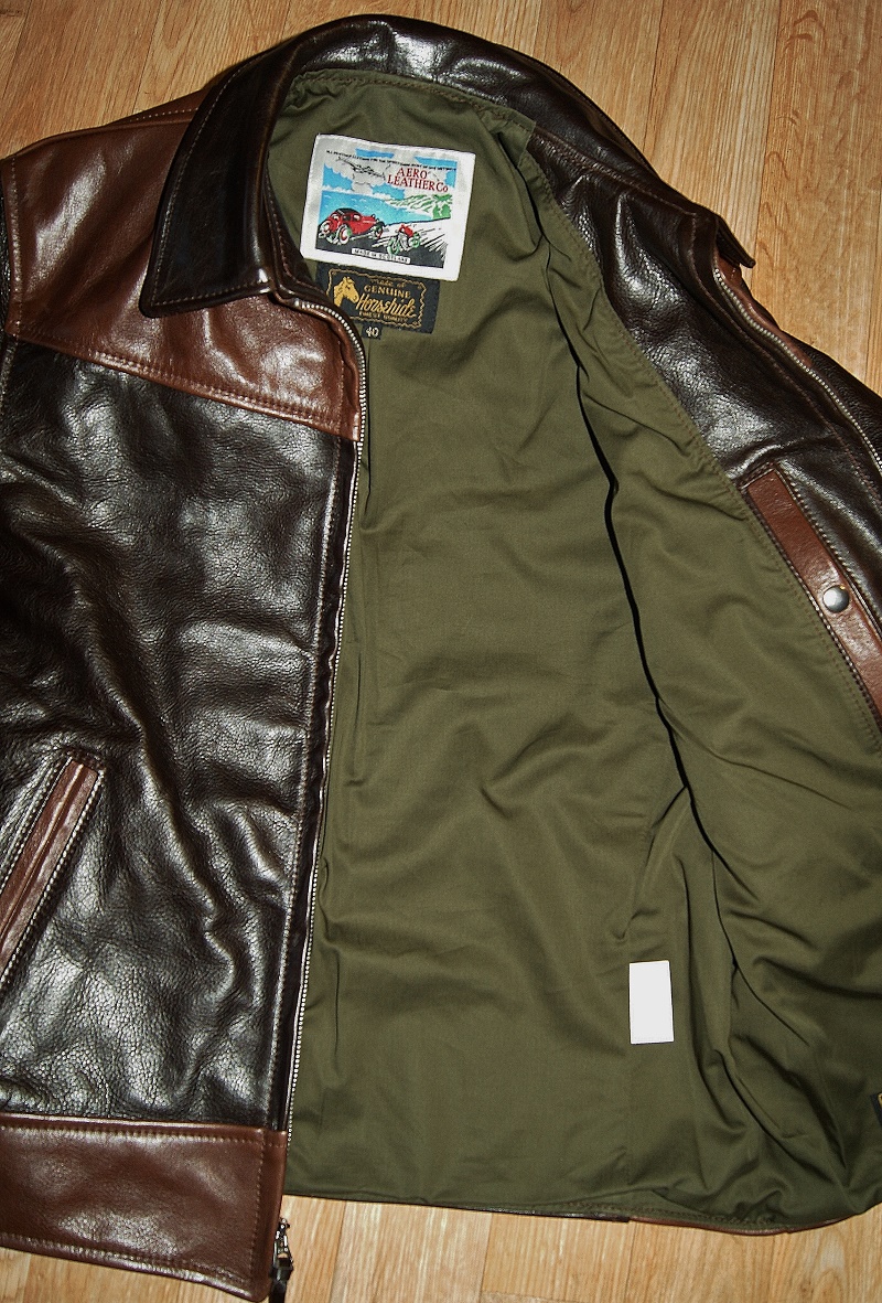 Aero Two-Tone Dustbowl Dark Seal and Seal Vicenza Horsehide olive sateen lining.jpg